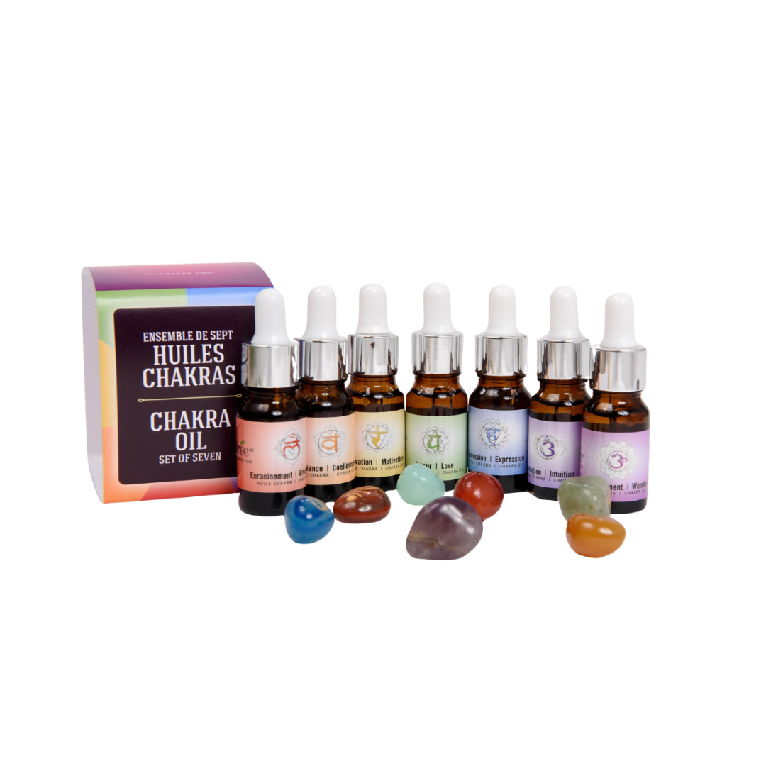 Chakra - Synergie d'huiles essentielles bio - Pranasens