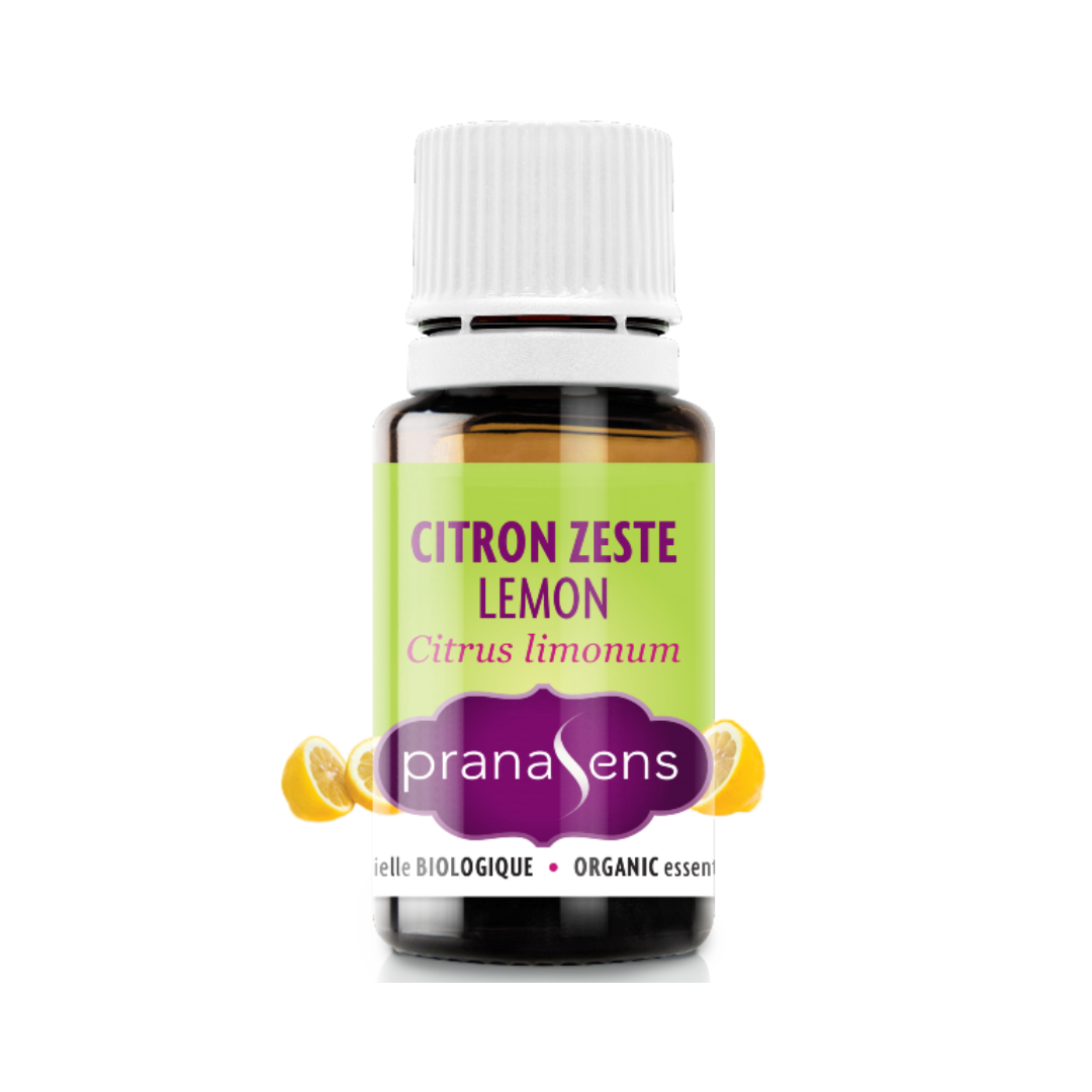 Huile essentielle biologique - Citron zeste - Pranasens
