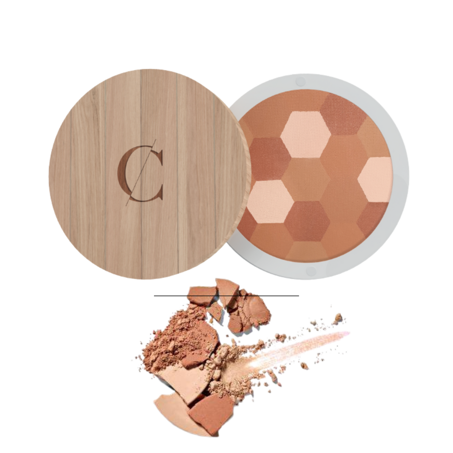 Poudre mosaïque - Couleur Caramel