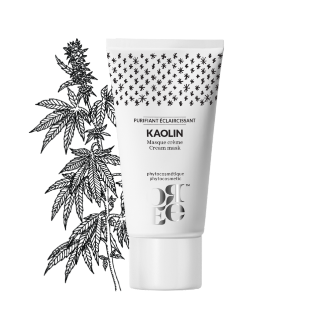 Masque crème Kaolin - Orée phytocosmétique