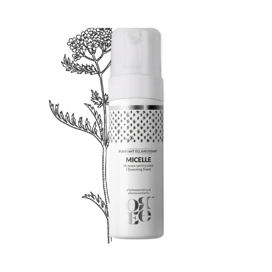Mousse nettoyante Micelle - Orée phytocosmétique