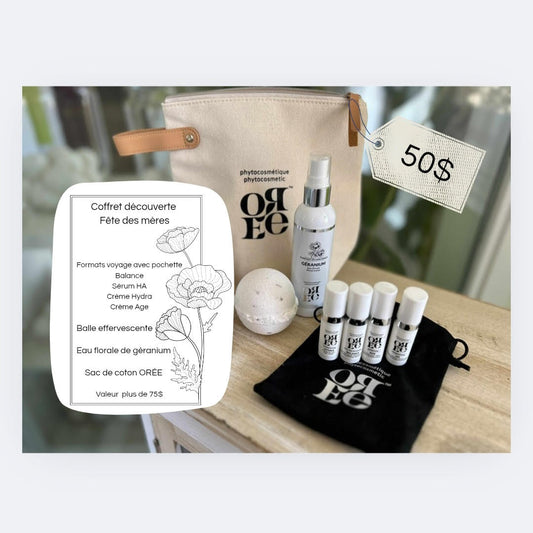 Coffret découverte Fête des mères - Orée phytocosmétique