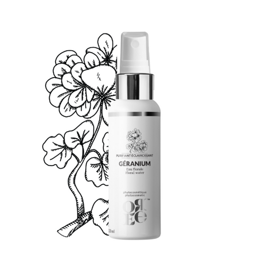 Eau florale de Géranium - Orée phytocosmétique